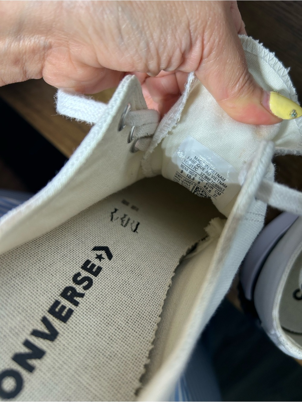 Converse run star hike White Low Top Canvas Sneakers - Picture 6 of 6